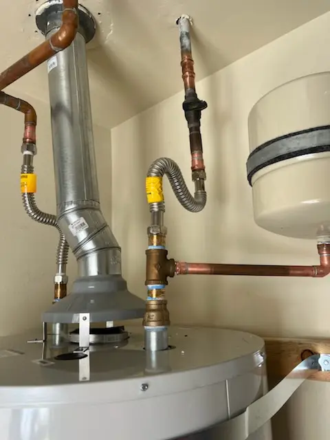 Water heater installation and plumbing repair in Patterson
